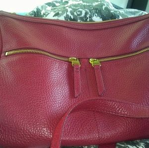 Fossil Red Crossbody